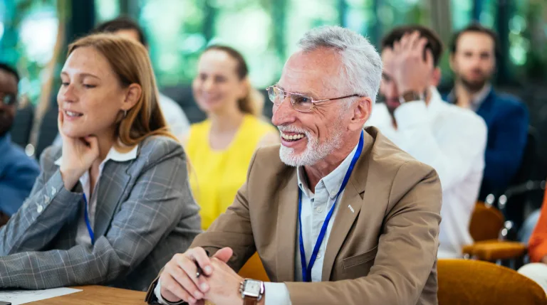 Cinematic image of a conference meeting 2025 03 13 12 15 58 utc